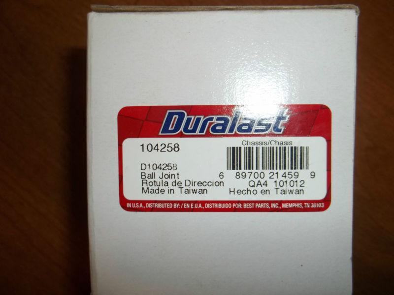 TRW Duralast NEW PONTIAC/GM FRONT LOWER BALL JOINT TRW 104258, NIB, US $8.99, image 2
