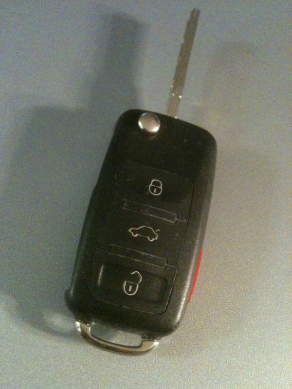 07 - 11 audi q7 smart key entry remote kr55wk45032 4e0837220n