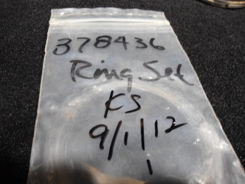 RING SET STD #0378436 #378436 JOHNSON/EVINRUDE 1968-1970 35HP OUTBOARD BOAT 1, US $43.30, image 2