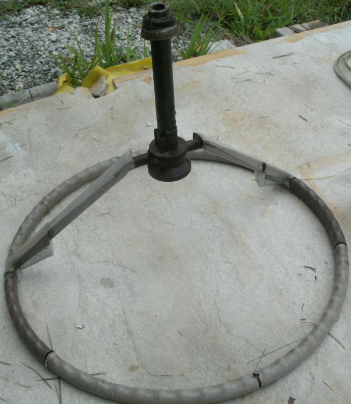 1957 57 58 Cadillac Caddy Steering Wheel Frame Core Ring Chrome Interior OEM, US $59.99, image 6