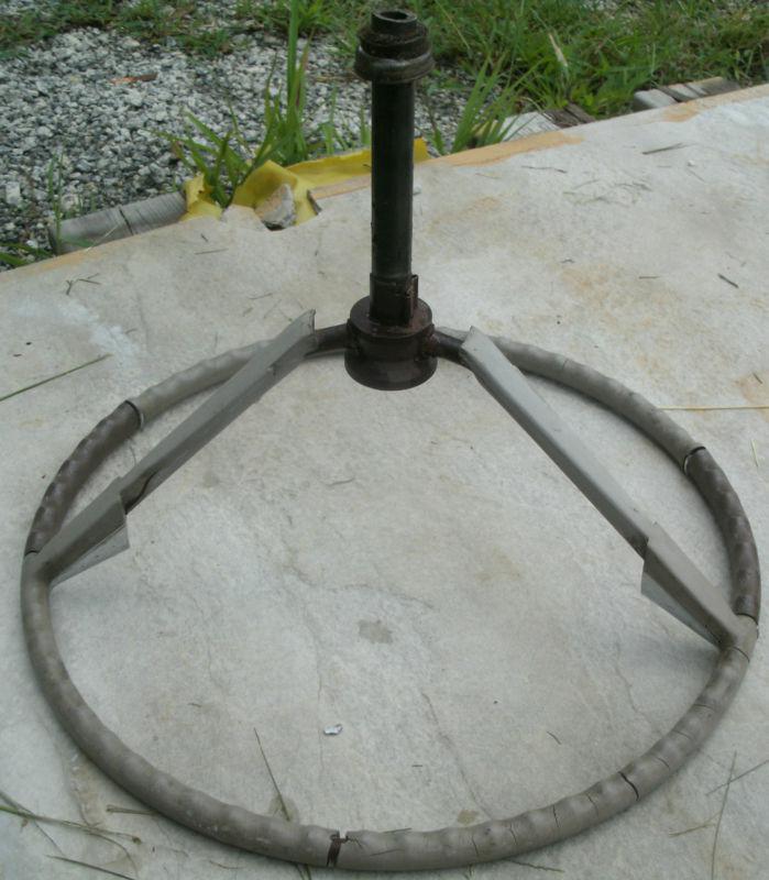 1957 57 58 Cadillac Caddy Steering Wheel Frame Core Ring Chrome Interior OEM, US $59.99, image 7