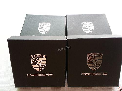 New hood crest front goden stuttgart emblem badge for porsche g48 2.5*3.0 inchs