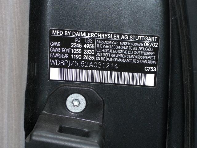 02 MERCEDES CL55 HOOD HINGE 502803, US $35.00, image 11