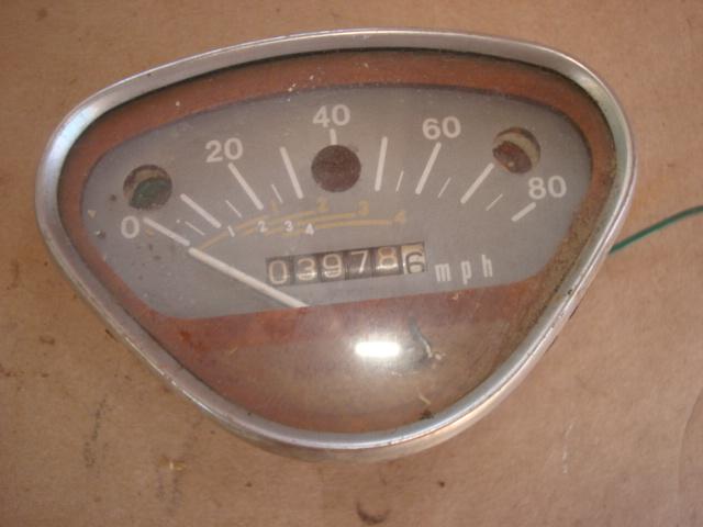 1969 honda ct90 speedometer