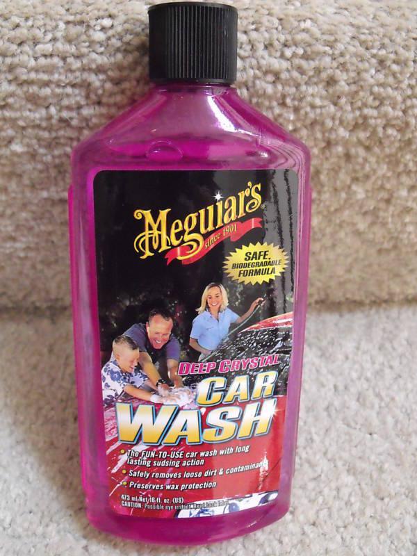 Meguiar's deep crystal car wash 473 ml 16 fl. oz.