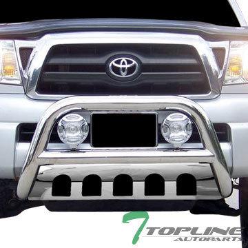 Ss steel bull bar (brush push bumper grill guard) v2 04-11 12 colorado/canyon ch