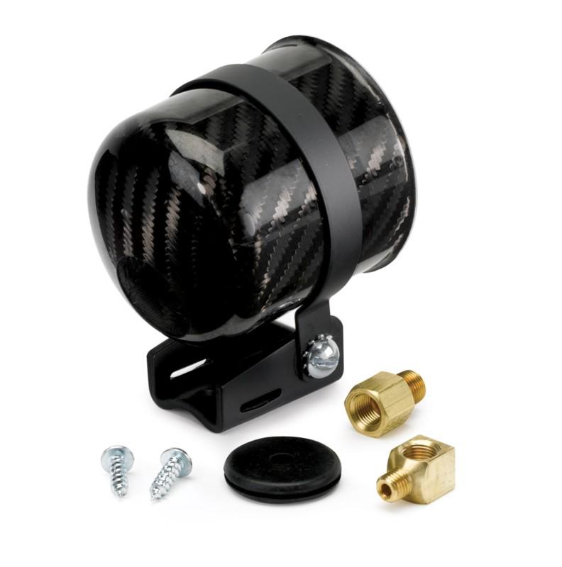 Auto meter 2152 carbon fiber; mechanical gauge mounting cup