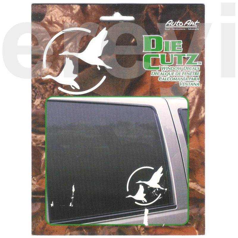 Purchase WHITE DUCK HUNTING WINDOW DECAL Outdoor Sport Bird Hunt Car
