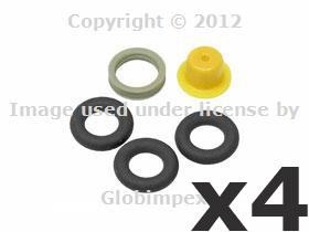 Porsche 951 944s fuel injector seal o-ring kit ( x4 ) bosch + 1 year warranty