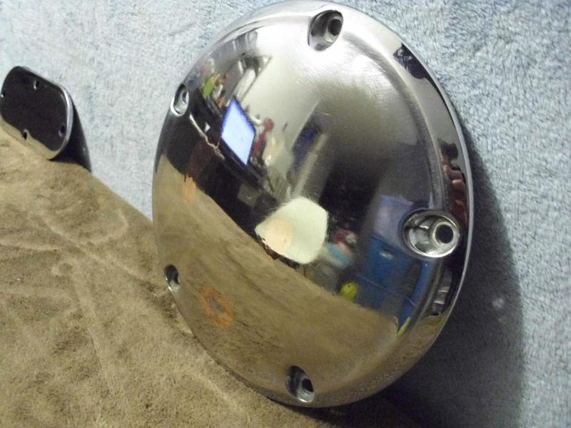 HARLEY CHROME PRIMARY COVER 60506-99 WITH BOLT ON COVERS, US $119.00, image 3