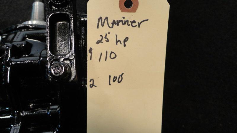 1980 MARINER 25hp 2-STROKE OUTBOARD MOTOR LONG BLOCK POWERHEAD ~25 hp engine~, US $599.00, image 2