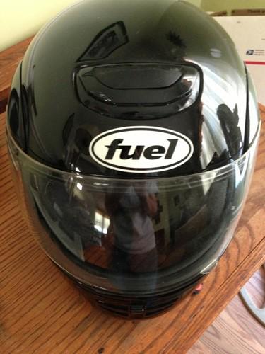 Fuel motorcycle helmet size small with full visor
