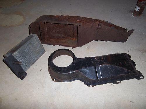 1968 camaro heater box and core assembly