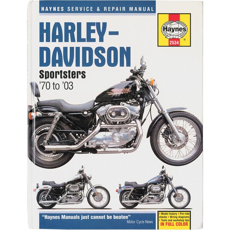 Haynes 2534 repair service manual harley 1970-2003 sportster xl