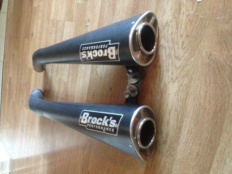 Brocks alienhead dual exhaust hayabusa 08 09 10 11 12 13