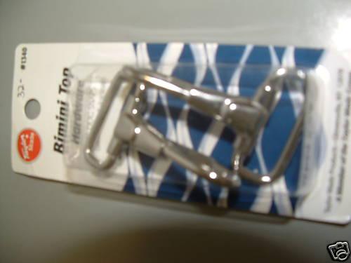 Boatbimini top hardware strap dog snaps s/s new 32-