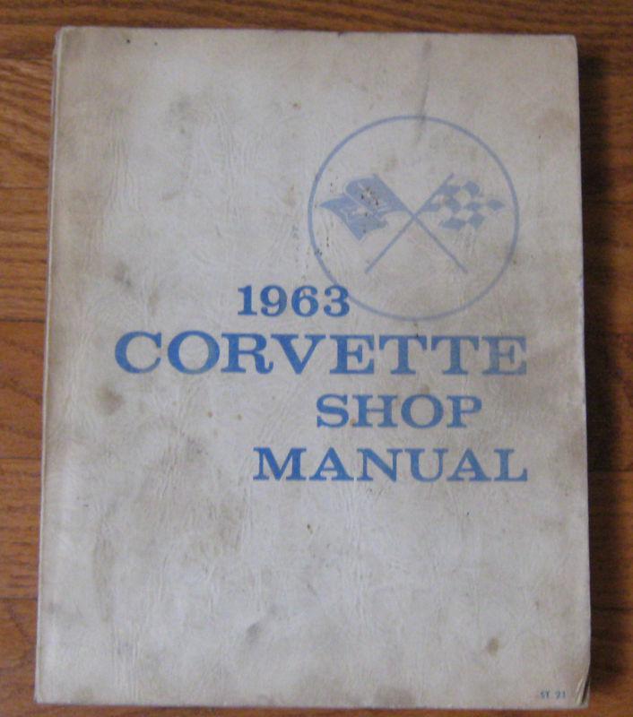 Purchase 1963 Corvette Vintage Shop Manuel in good condition! in