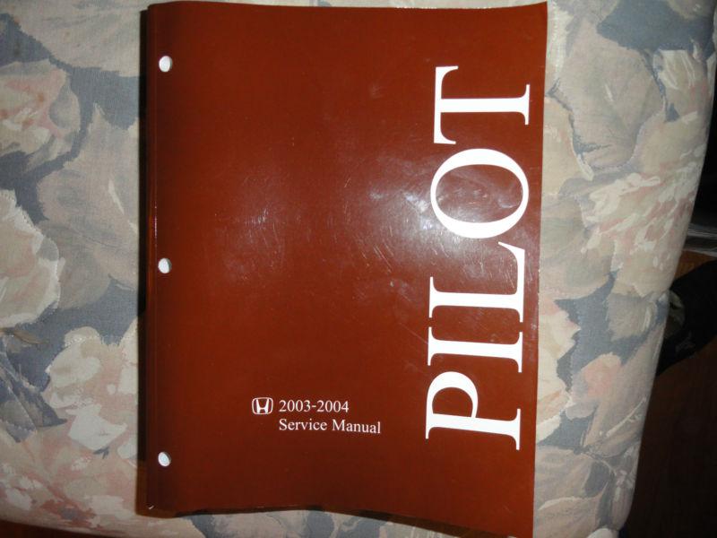 2003-2004 honda pilot service manual