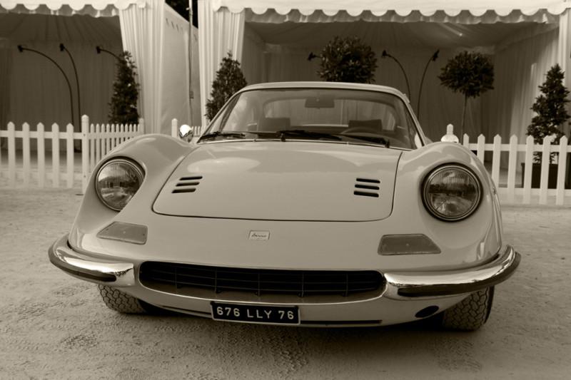Ferrari dino 246 gt classic 246gt hd poster super car b&w print multiple sizes