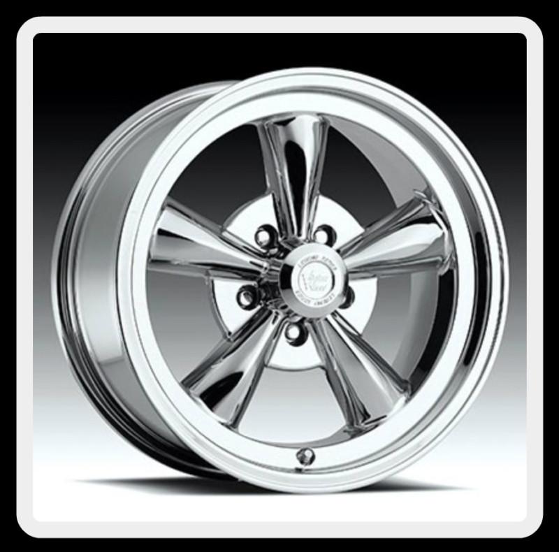 17" x 8" vision 141 legend 5 5x4.75  blazer regal chrome wheels rims free lugs