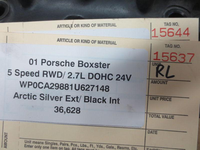 01 Porsche 986 911 BOXSTER REAR BREMBO BRAKE CALIPERS Right Left 36,628, US $400.00, image 12