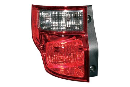 Replace ho2818144 - 09-10 honda element rear driver side tail light lens housing