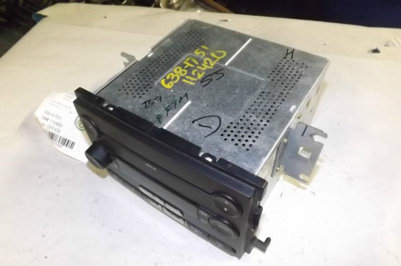 2005 2006 ford focus mp3 cd radio 5s4t-18c869-ba oem