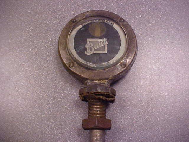 1920s  buick motormeter  hot rod auto car ornament 