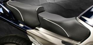 Sargent world sport seat black with black accent for yamaha fjr1300 2006-2008
