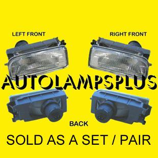 Bmw e36 fog light lamp 318i 318is 318ti 320i 323i 325i 328i 328is m3 pair new