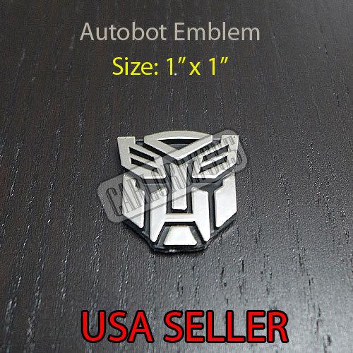 Purchase *NEW* 1 Inch Transformer Autobot Optimus Prime LOGO/EMBLEM Car