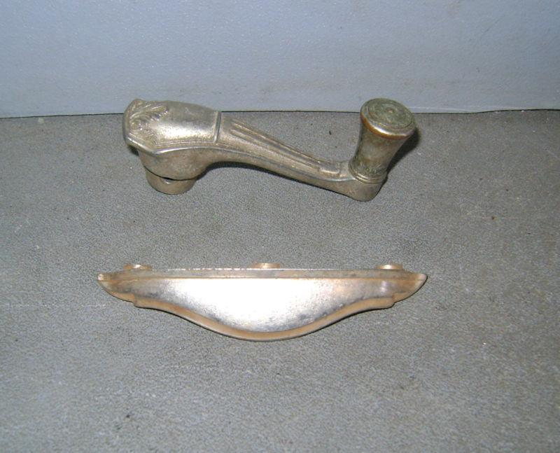 Model a ford ornate window winder handle + fordor/cabriolet door pull handle