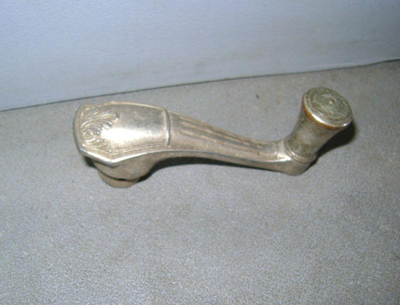 MODEL A FORD ORNATE WINDOW WINDER HANDLE + FORDOR/CABRIOLET DOOR PULL HANDLE, US $4.00, image 2