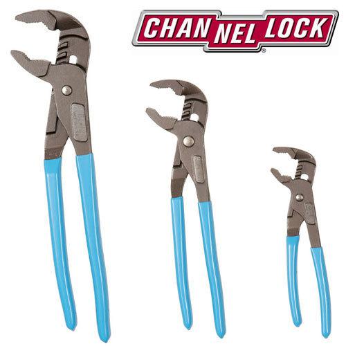 Channellock 3 piece griplock pliers set gl6 gl10 gl12