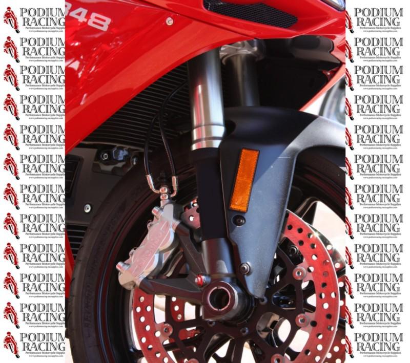 Suzuki - fork seal protectors savers with zipper  black