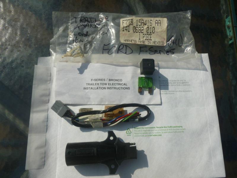 Purchase Ford FSERIES Trailer Tow Brake Controller Harness 4 flat