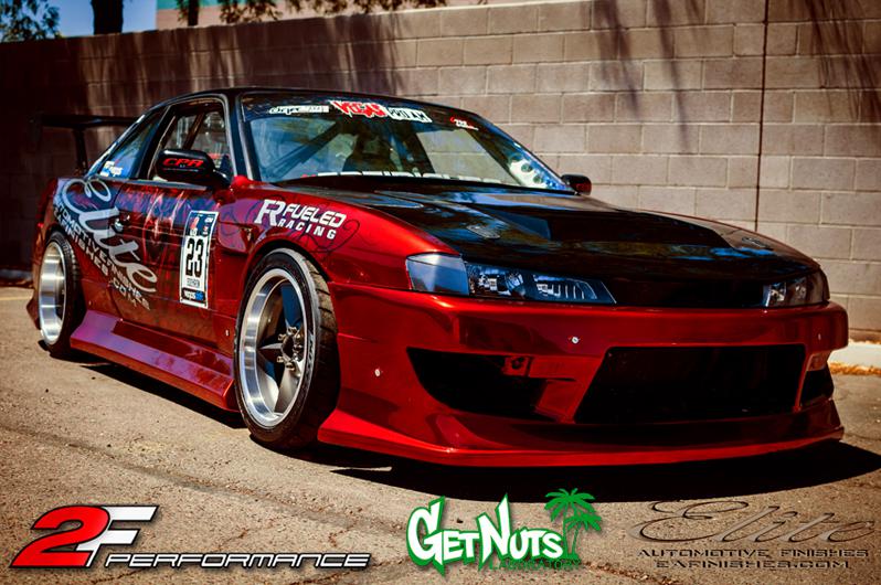 Get nuts type-iii front bumper for s14 240sx by 2f performance