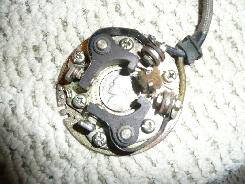 Purchase 1970's Honda motorcycle ignition points plate 750? 500? 550