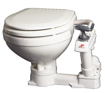 Johnson pump 804722901 compact manual toilet