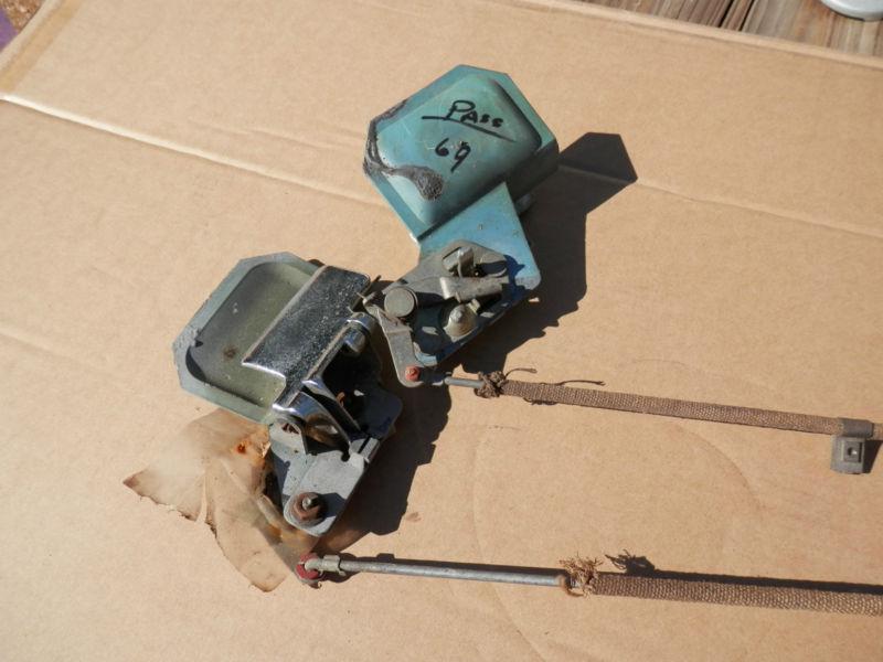 1969-70 mustang interior door opening handles