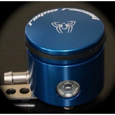 Ragno racing fluid reservoirs set blue - universal fit rizoma