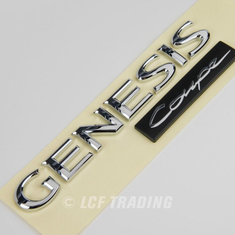 Kdm hyundai genesis coupe emblem *genuine oem*