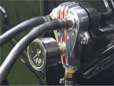 FINNED FUEL BLOCK HOT ROD RAT STREET VTG OLD STYLE GASSER BOAT FLATHEAD CUSTOM, US $47.79, image 2