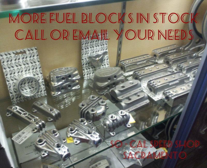 FINNED FUEL BLOCK HOT ROD RAT STREET VTG OLD STYLE GASSER BOAT FLATHEAD CUSTOM, US $47.79, image 3