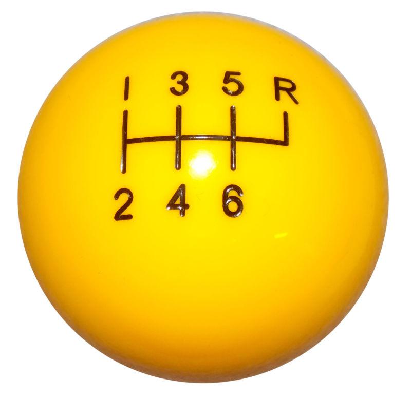 Purchase Yellow 6 speed Shift Knob muscle car Camaro Mustang Firebird