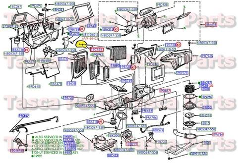 New oem ac evaporator case to dash panel seal expedition f150 navigator mark lt