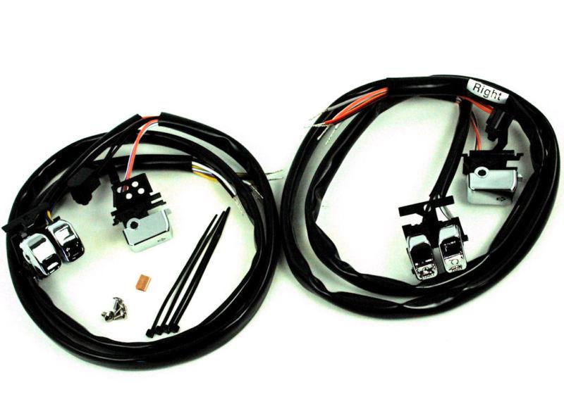 Purchase CHROME HANDLEBAR CONTROL SWITCH STARTER TURN SIGNALS HAZARD