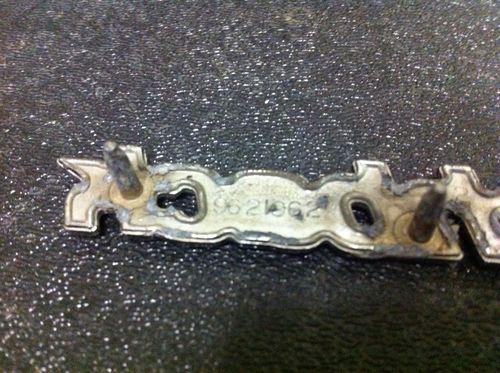 1973 74 Chevy Nova Hatchback Emblem Side Hatchback Script Emblem , US $20.99, image 4