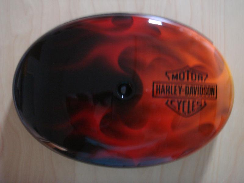 Harley davidson real fire air cleaner cover 