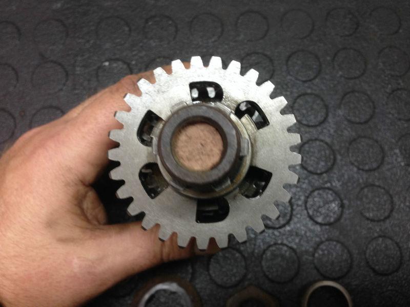1980-1981 Yamaha YZ250 Transmission Counter Shaft YZ 250 Output Trans Gears, US $70.00, image 4